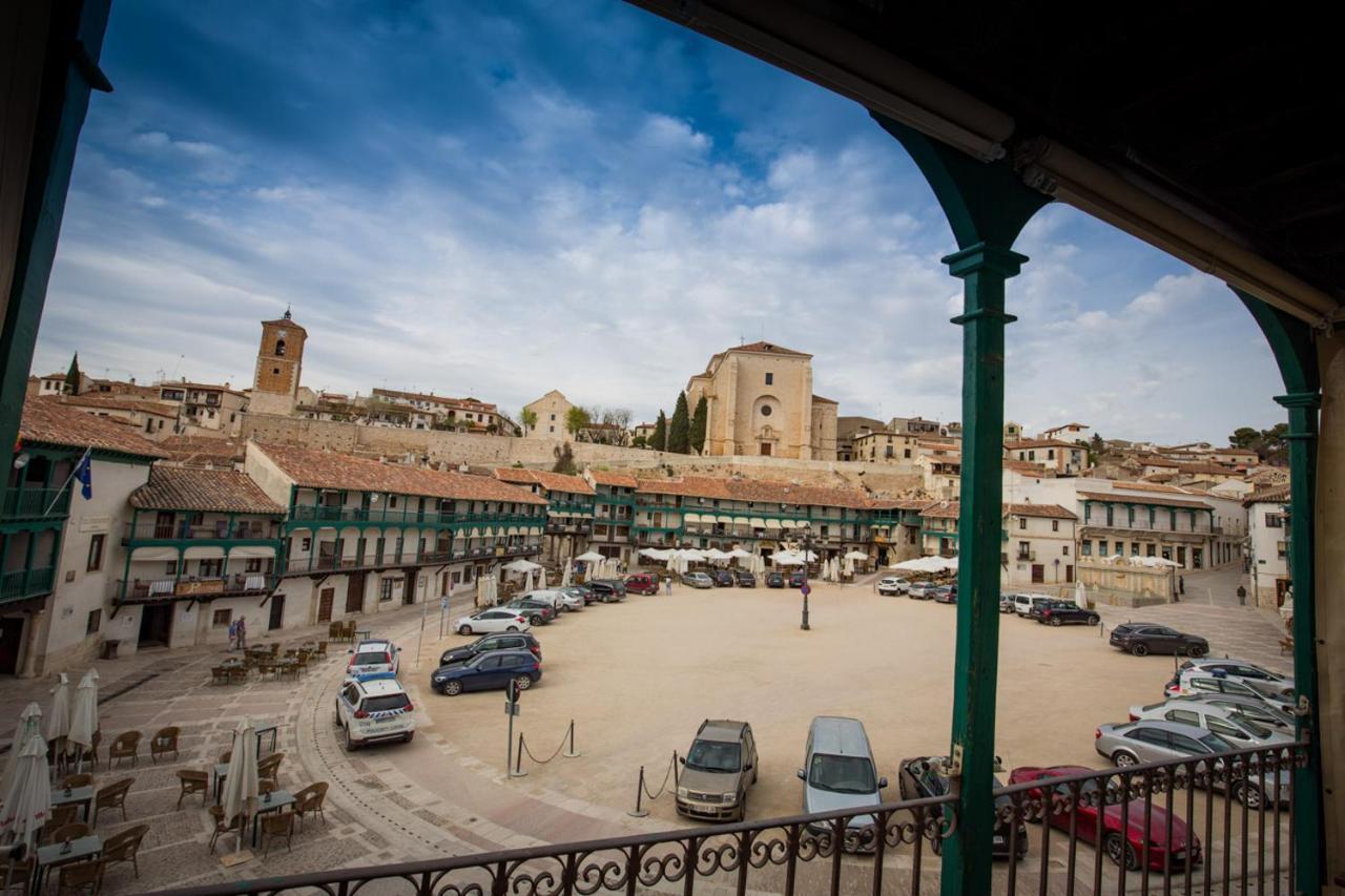 La Casa De Los Soportales Chinchón Buitenkant foto